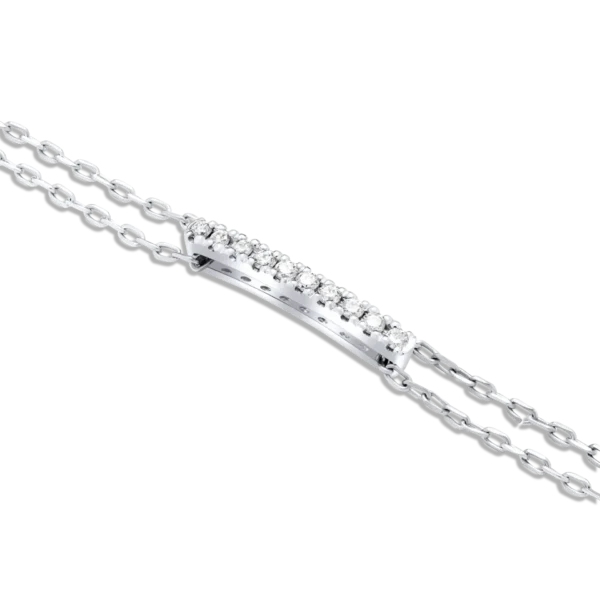 Diamond Bar Bracelet