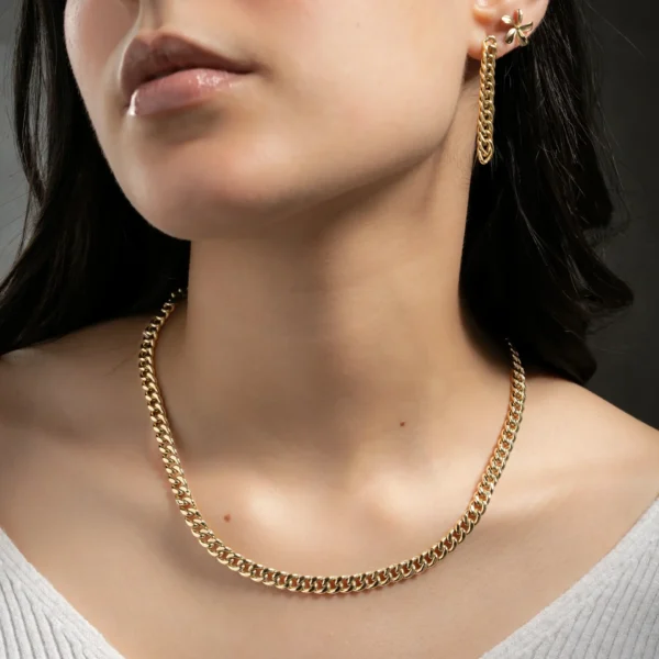 Italian Curb Chain Necklace